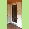 Serramento in PVC bianco con monoblocco persiane in Alluminio